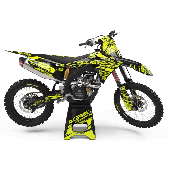 Grafiche moto grafiche Motocross FLUO PERSO SUZUKI JUST1
