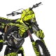 Motorrad Dekor Dekor Motocross FLUO PERSO SUZUKI JUST1
