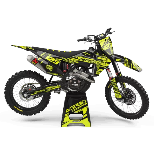 Grafiche moto grafiche Motocross FLUO PERSO HUSQVARNA JUST1