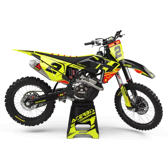 Grafiche moto Grafiche Motocross FLUO PERSO HUSQVARNA H PRO-X