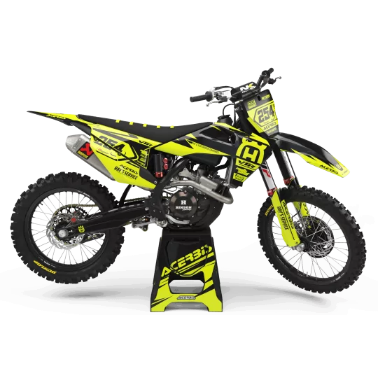 Stickerset moto Stickerset Motocross FLUO PERSO HUSQVARNA H KING