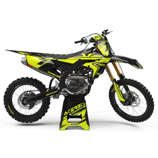 Moto stickerset Stickerset Motocross FLUO PERSO YAMAHA 100%