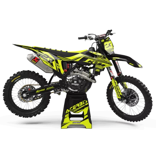 Moto stickerset Stickerset Motocross FLUO PERSO KTM CIRCUIT