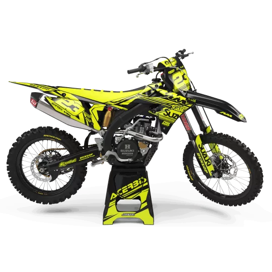 Kit adesivos moto Kit adesivos Motocross FLUO PERSO SUZUKI CIRCUIT