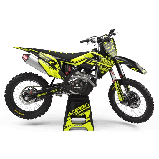 Stickerset moto Stickerset Motocross FLUO PERSO HUSQVARNA CIRCUIT