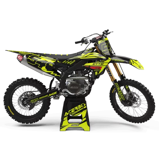 graphics moto graphics FLUO CUSTOM YAMAHA DIRT BUDDYS