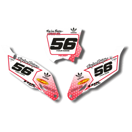 GRAFICHE moto Grafiche FONDI TARGA HONDA CRYIR