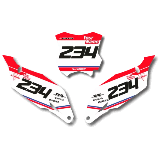 GRAFICHE moto Grafiche FONDI TARGA HONDA VOTTIV