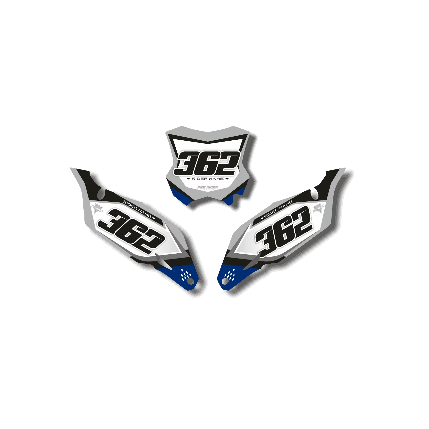 GRAFICHE moto Grafiche FONDI TARGA HUSQVARNA BIRFORD