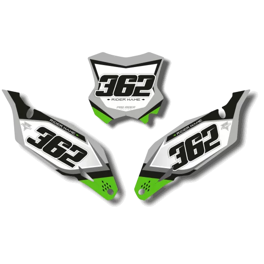 GRAFICHE moto Grafiche FONDI TARGA KAWASAKI PENTAMOTO