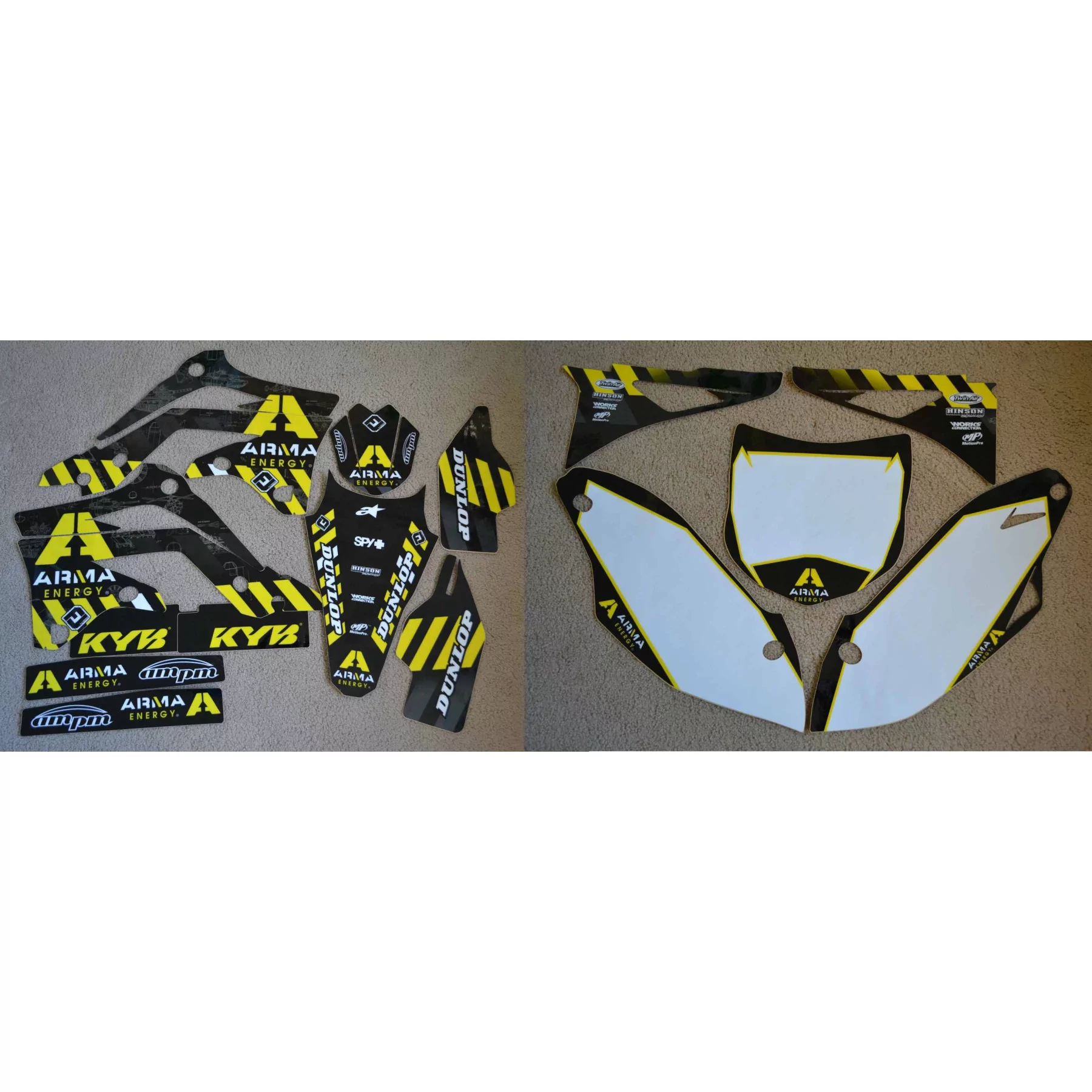 Moto stickerset Stickerset 450 KXF 2012 tot 2015 (PRDKW8162)
