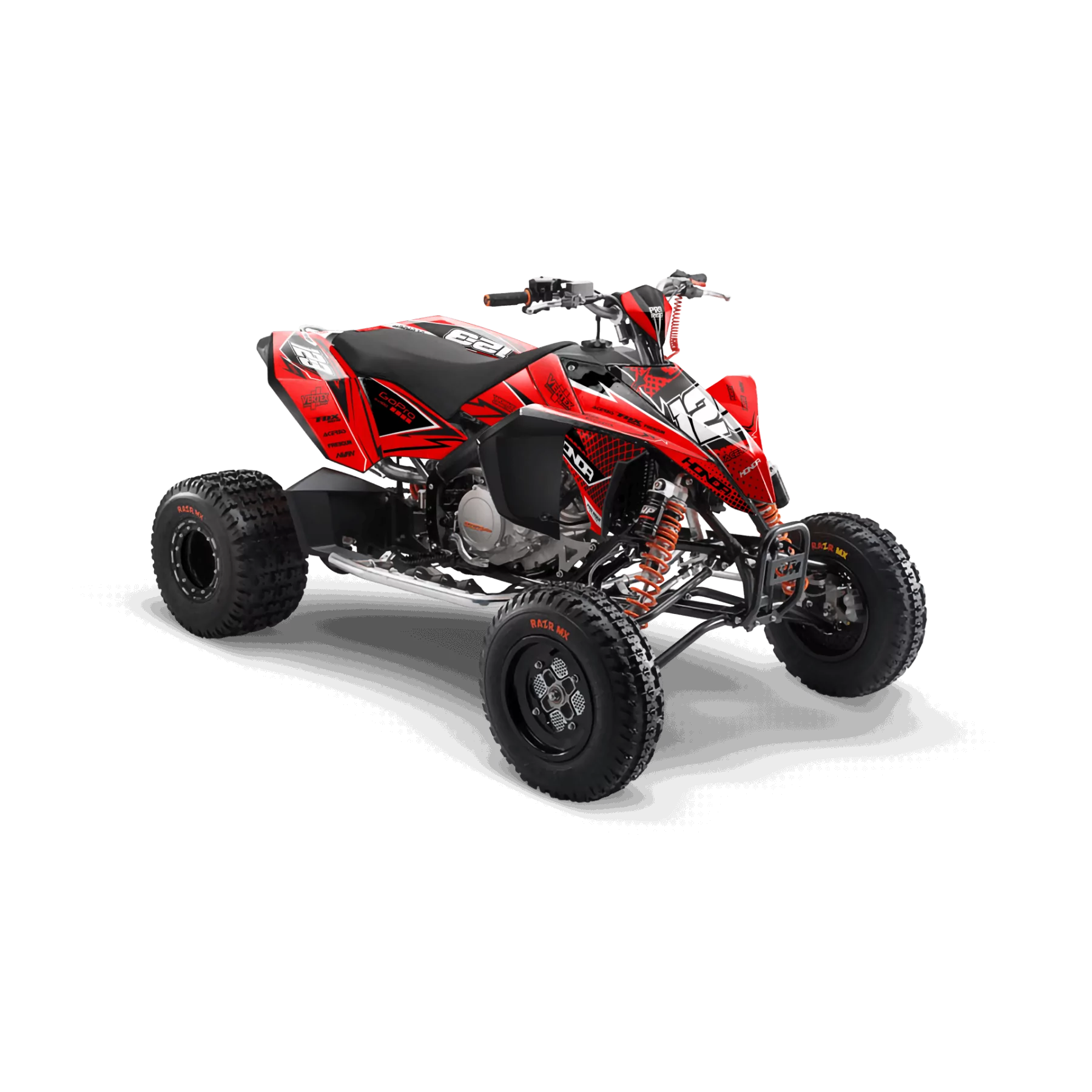 Stickerset moto Stickerset QUAD HONDA REVSUN