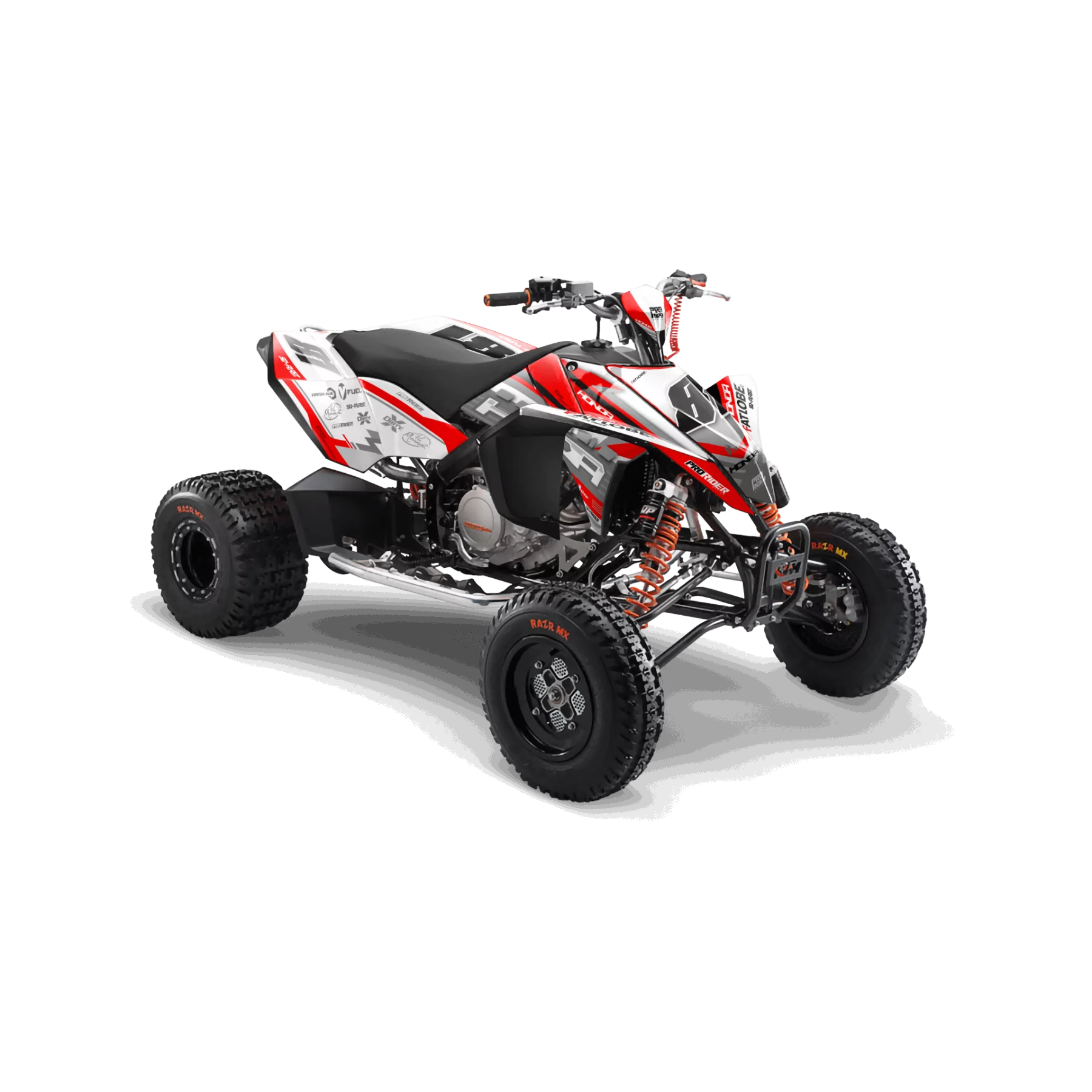 Stickerset moto Stickerset QUAD HONDA FERARI