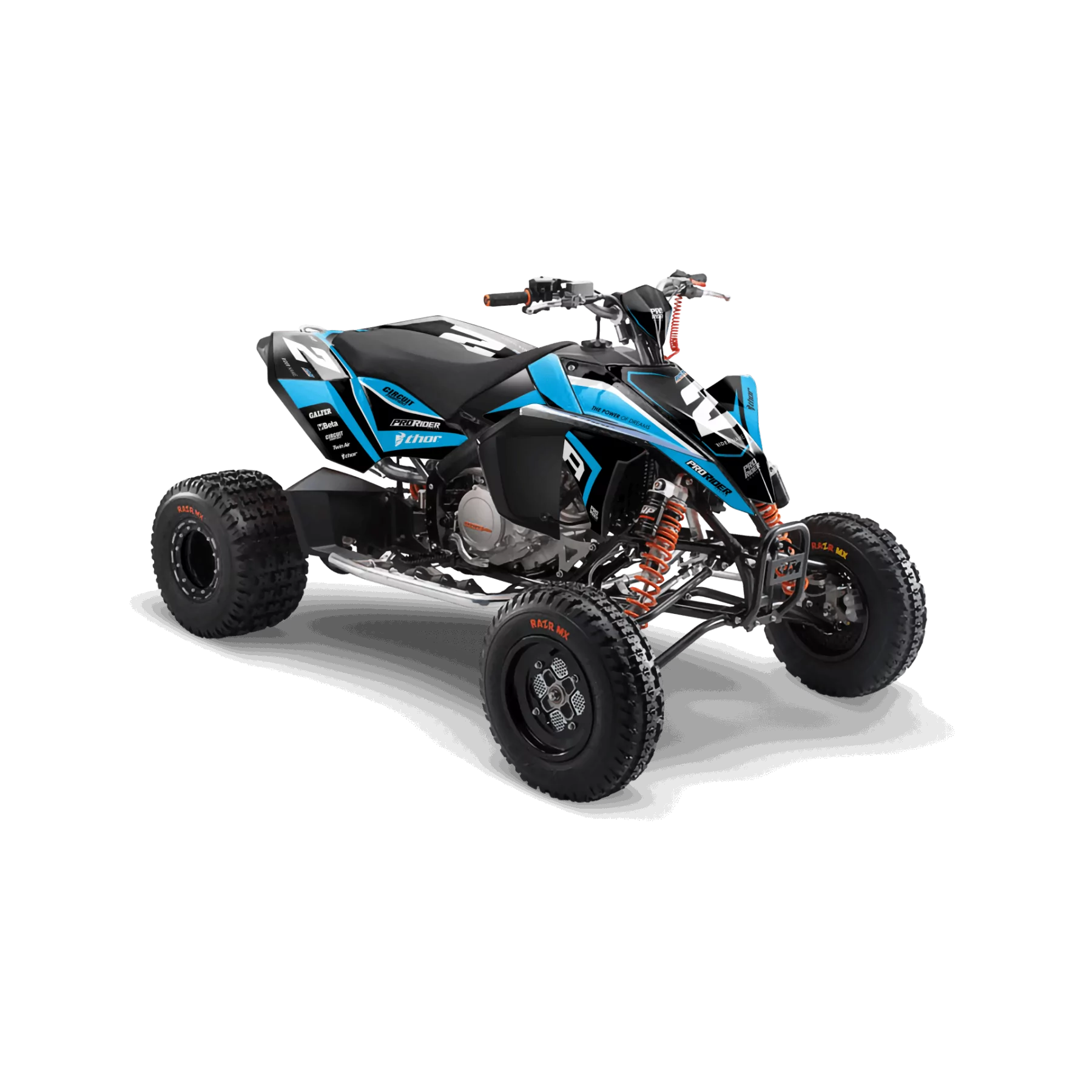 Kit adesivos moto KIT ADESIVOS QUAD HONDA LIGHTNING