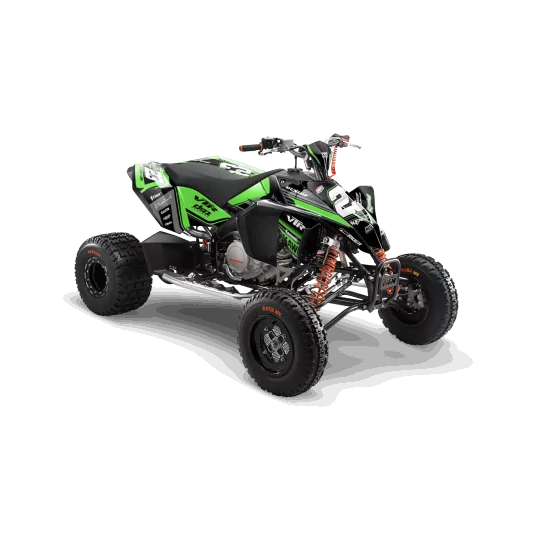 Motocross graphics kit GRAPHICS QUAD KAWASAKI GUZI