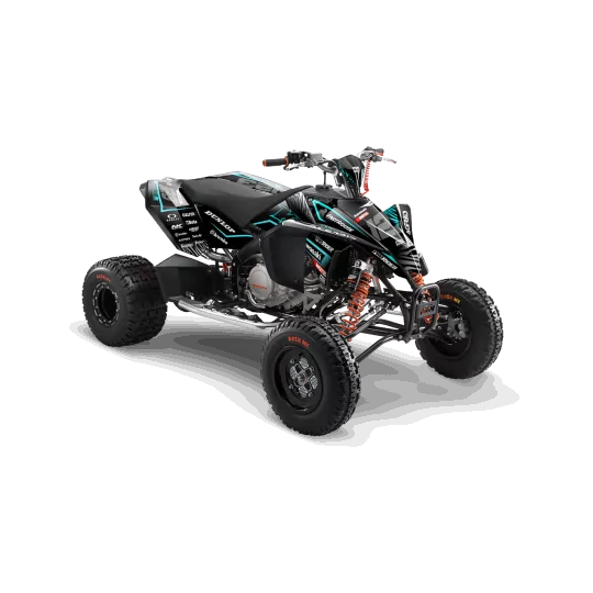 Stickerset moto STICKERSET QUAD KAWASAKI SAYKO