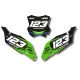 Stickerset moto STICKERSET NUMMERPLAAT ACHTERGRONDEN DERBI OFFTRAYL