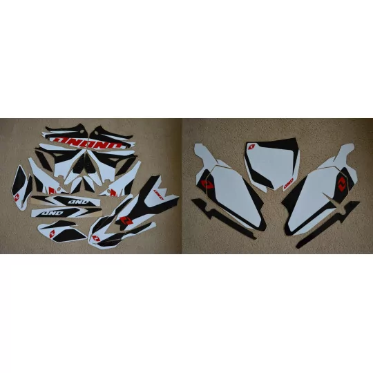 Motorcycle graphics Kit graphics 450 YZF 2010 to 2014 complete (PRDY3843)
