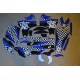 Motorcycle graphics Kit graphics 450 YZF 2010 to 2014 checkerboard (PRDY8647)