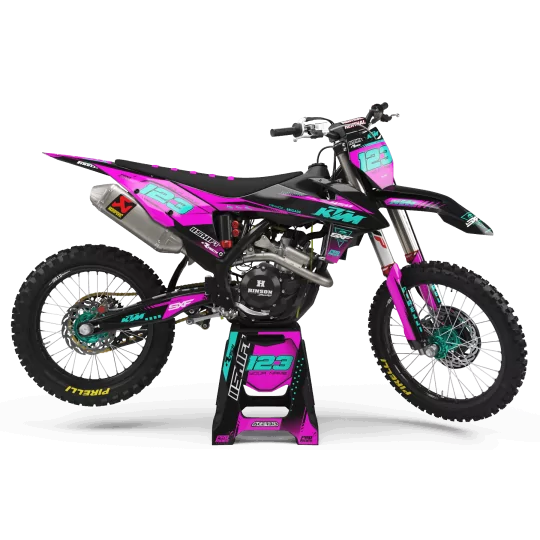 STICKERSET motor Stickerset Motorcross KTM PERSO KLASP