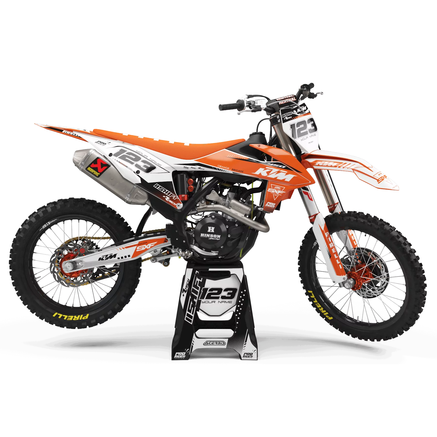 GRAPHICS moto Graphics Motocross KTM PERSO WORGRAVE