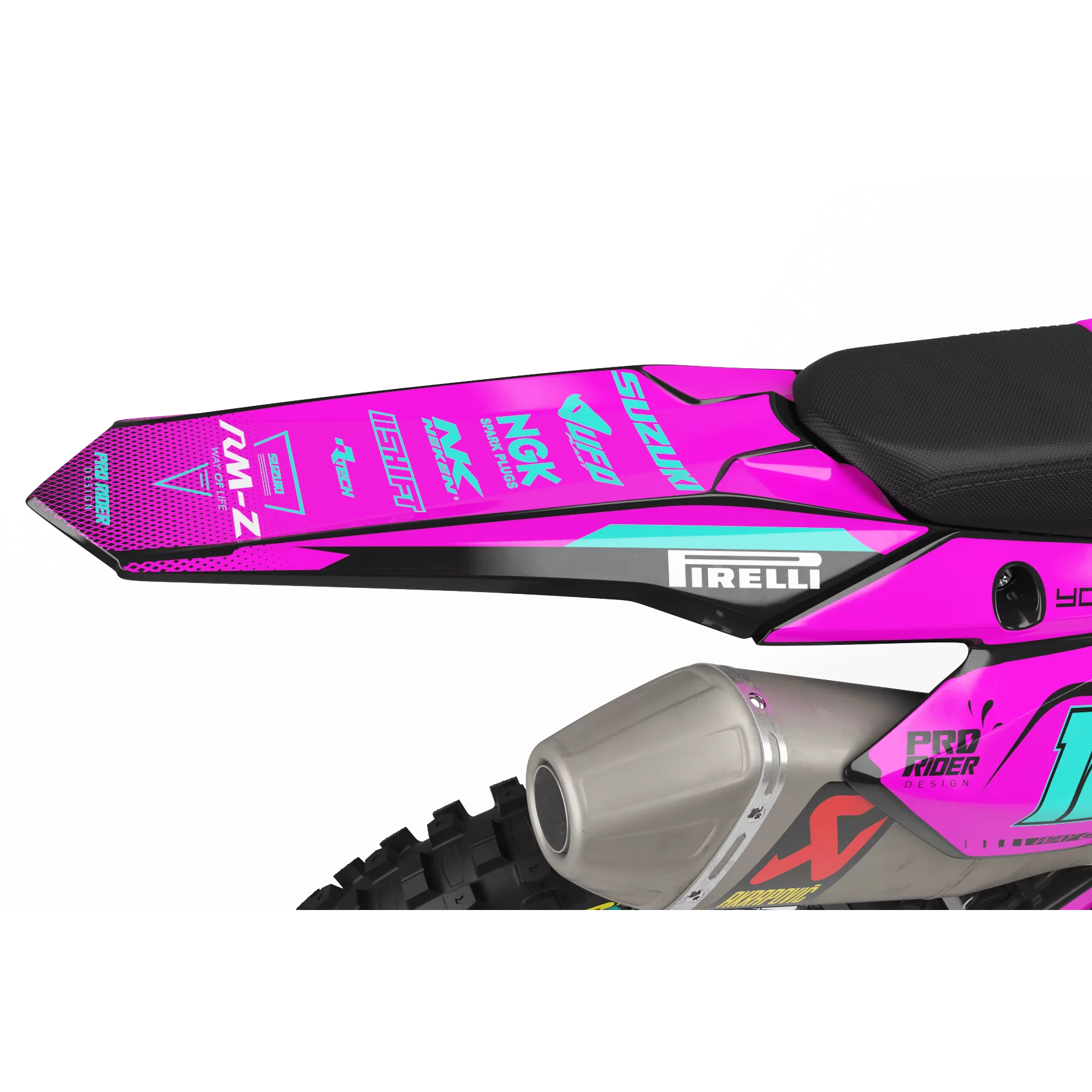 Kit adhesivos moto KIT ADHESIVOS Motocross SUZUKI PERSO GKS