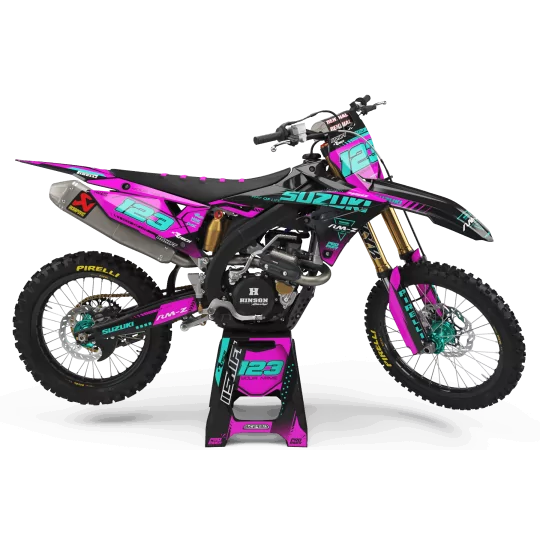 STICKERSET motor Stickerset Motorcross SUZUKI PERSO GKS
