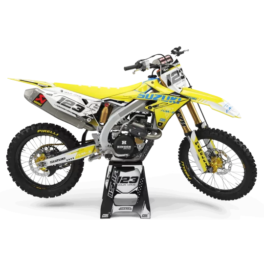 STICKERSET motor Stickerset Motorcross SUZUKI PERSO CALVORY