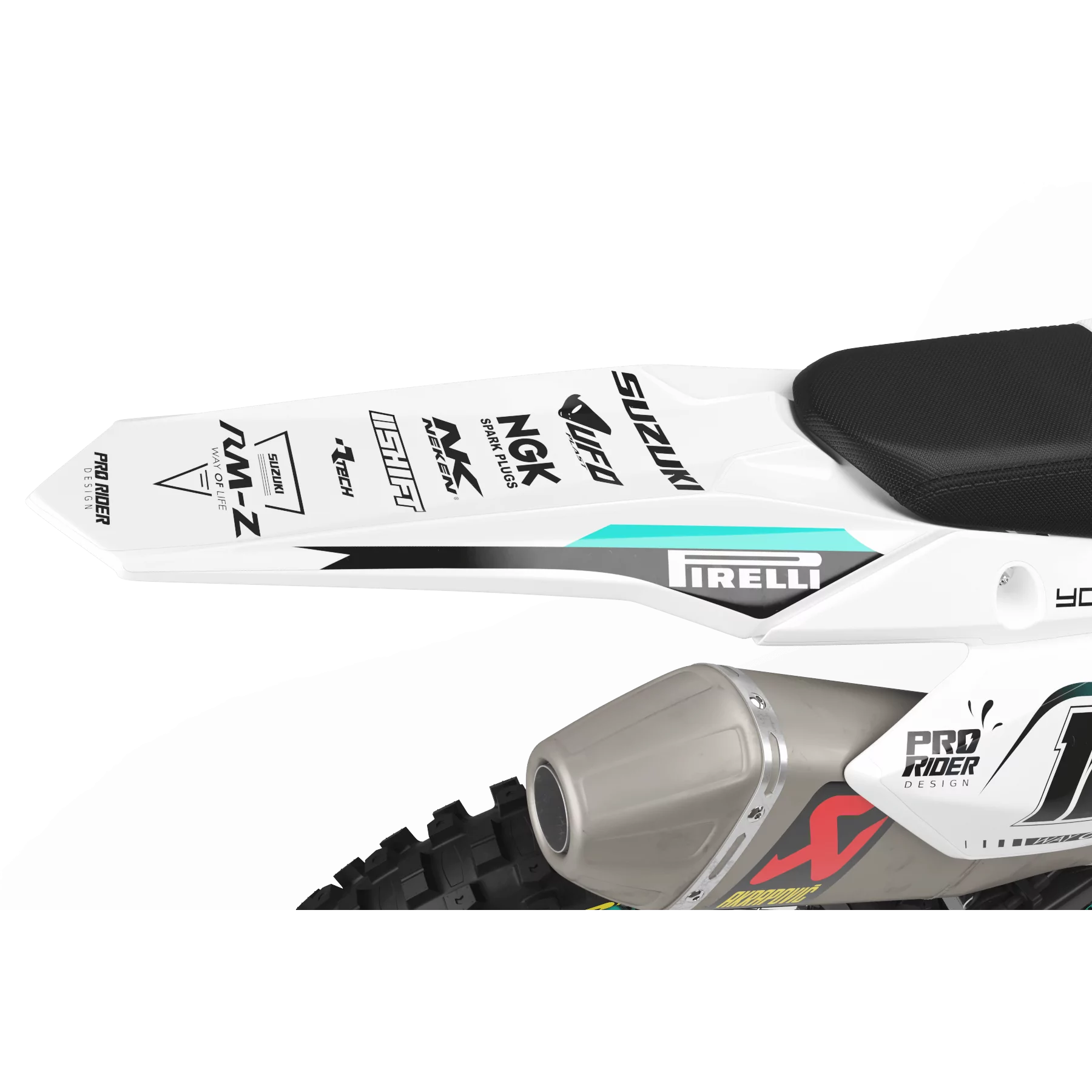 Kit adhesivos moto KIT ADHESIVOS Motocross SUZUKI PERSO FOURAGRE
