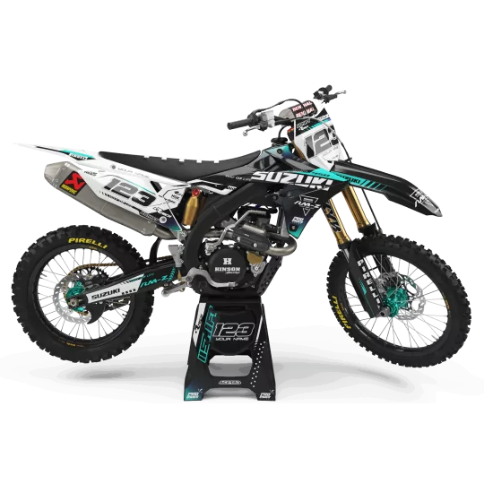 GRAFICHE moto GRAFICHE Motocross SUZUKI CUSTOM FOURAGRE