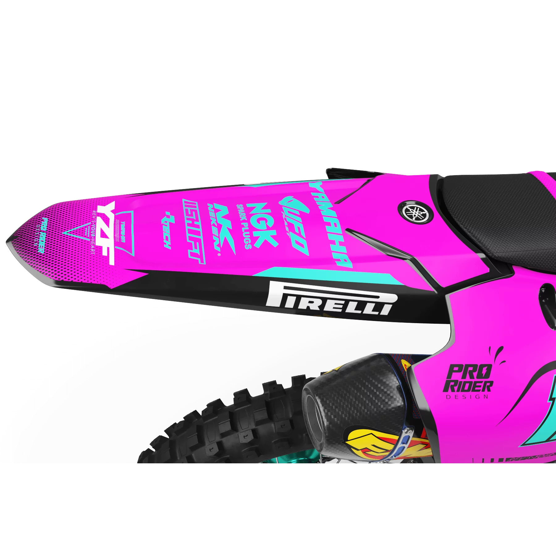 STICKERSET motor Stickerset YAMAHA PERSO IRON.LY