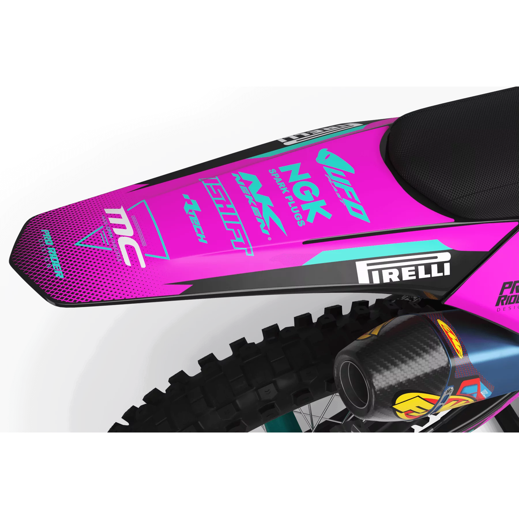 STICKERSET motor Stickerset GASGAS PERSO KELYB