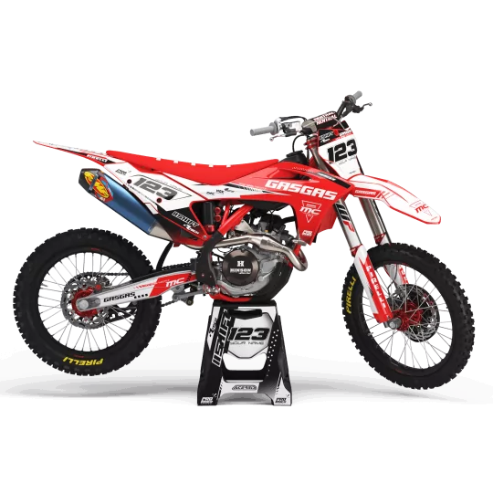 Kit adesivos moto Kit adesivos GASGAS PERSO SISTEMAS