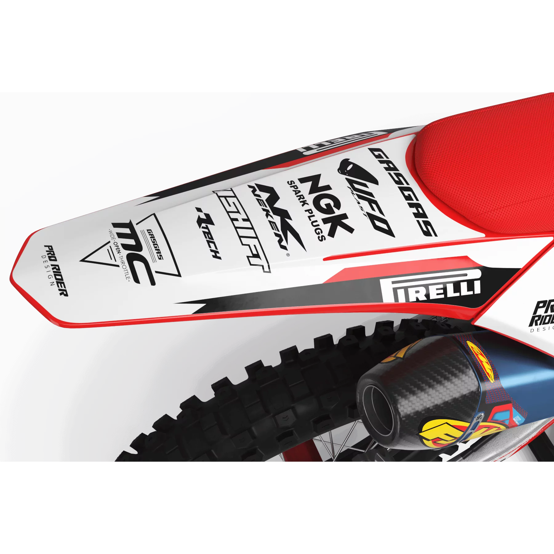 Kit adhesivos moto KIT ADHESIVOS GASGAS PERSO SISTEMAS