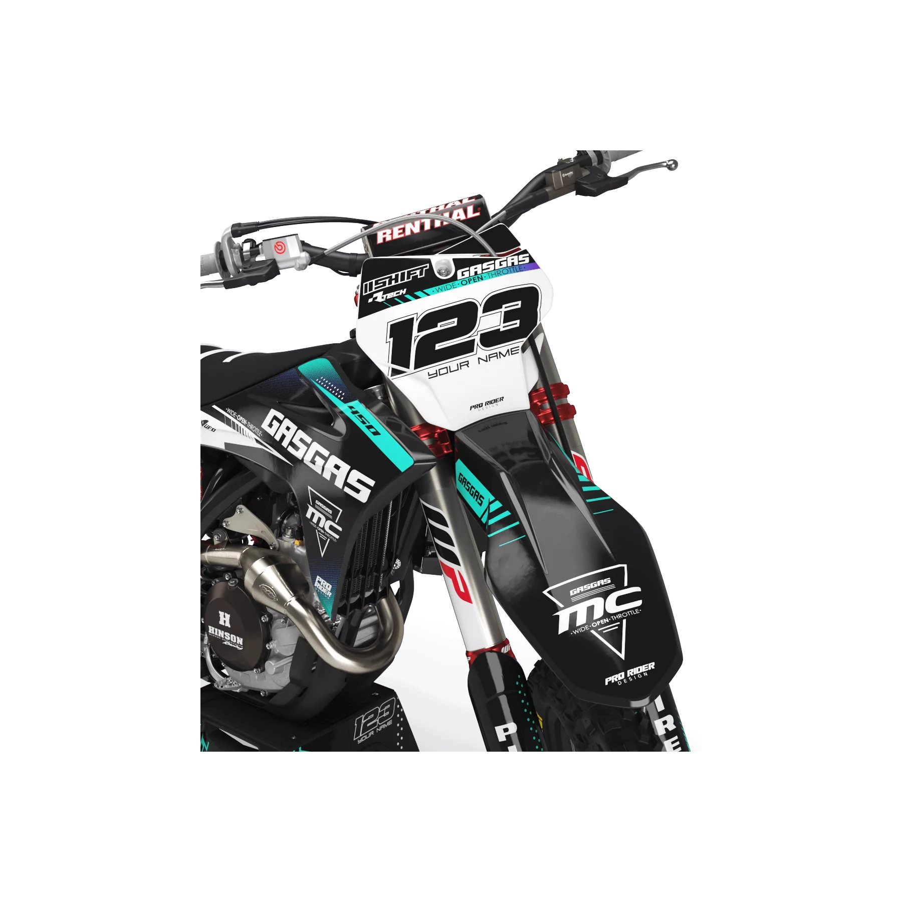 GRAFICHE moto GRAFICHE GASGAS CUSTOM TORNEO