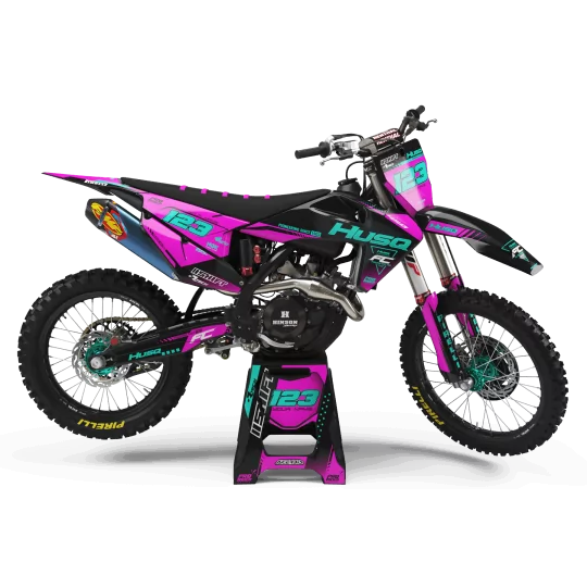 Kit adesivos moto Kit adesivos Motocross PERSO HUSQVARNA ASCENSO