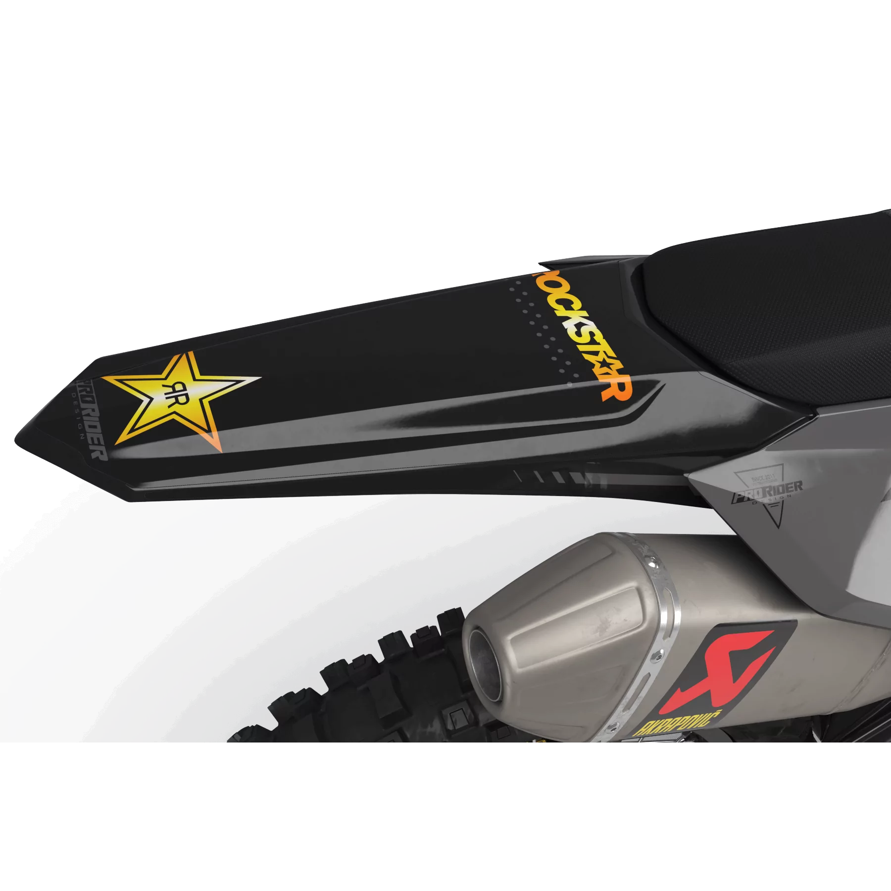 Kit adesivos moto KIT ADESIVOS Motocross PERSO ROCKSTAR DARKNIGHT