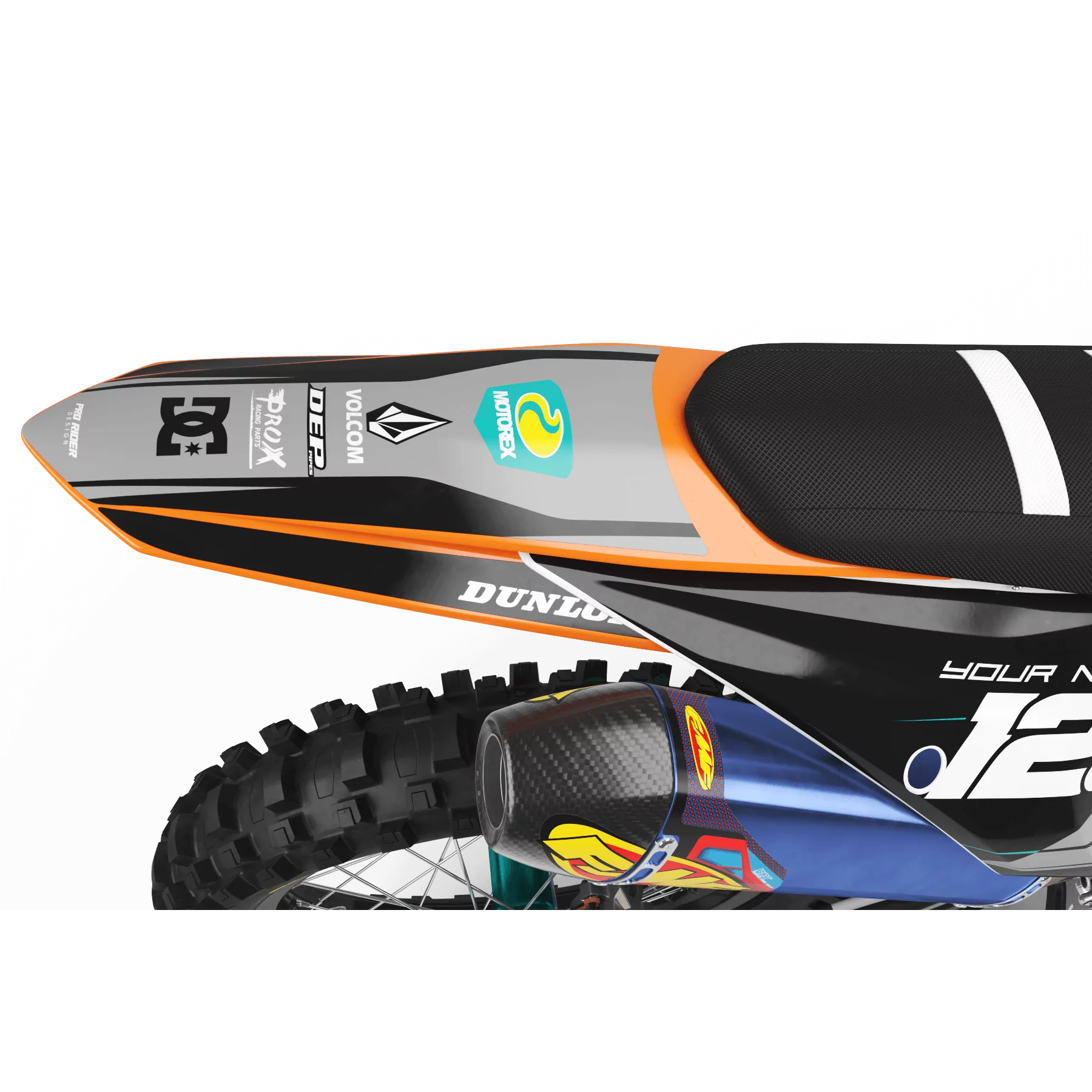 STICKERSET motor Stickerset Motocross  PERSO KTM HYROKI