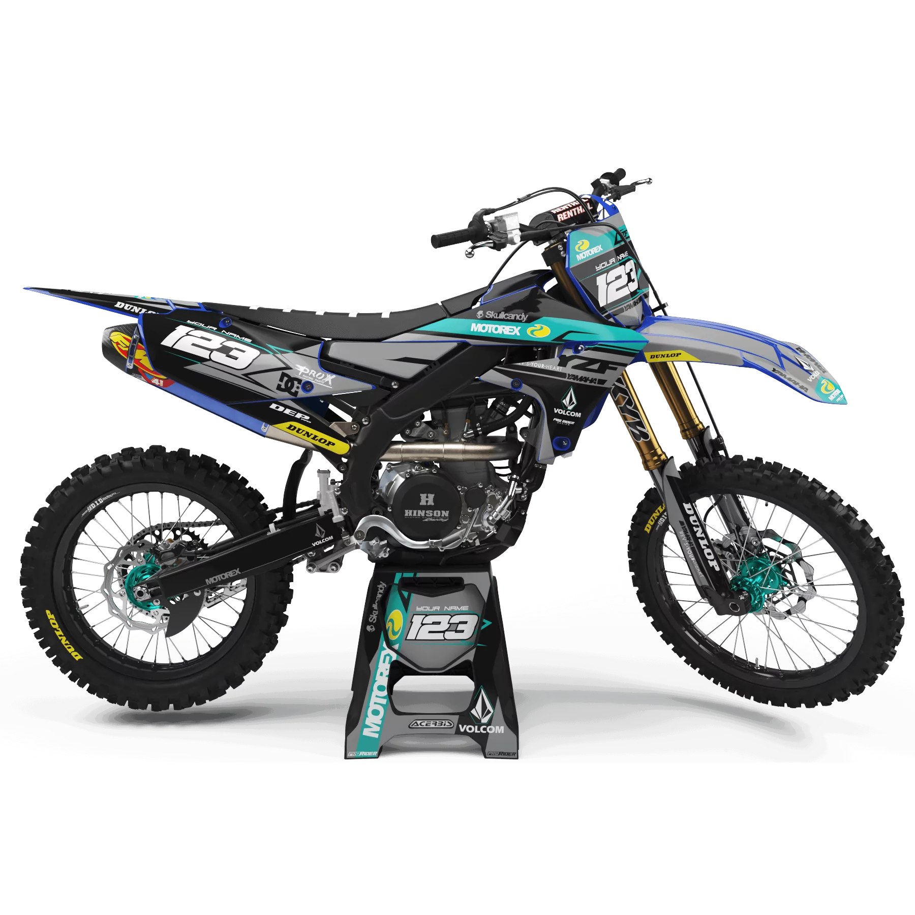 GRAPHICS moto kit GRAPHICS Motocross CUSTOM YAMAHA LAYLAND