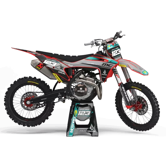 Kit adesivos moto KIT ADESIVOS PERSO GASGAS RIDERS PRO TECH