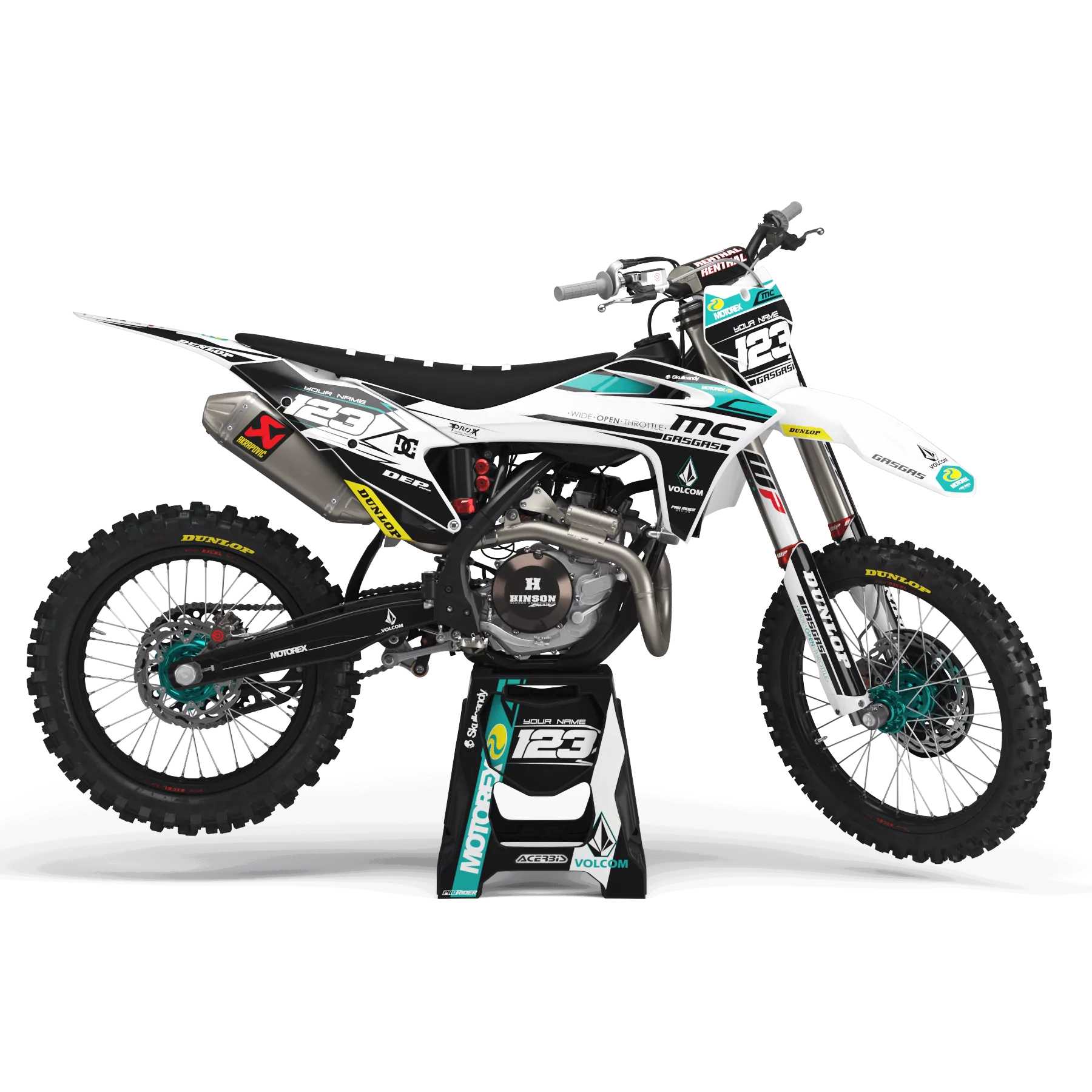 Motorrad DEKOR KIT DECO PERSO GASGAS MISTERY