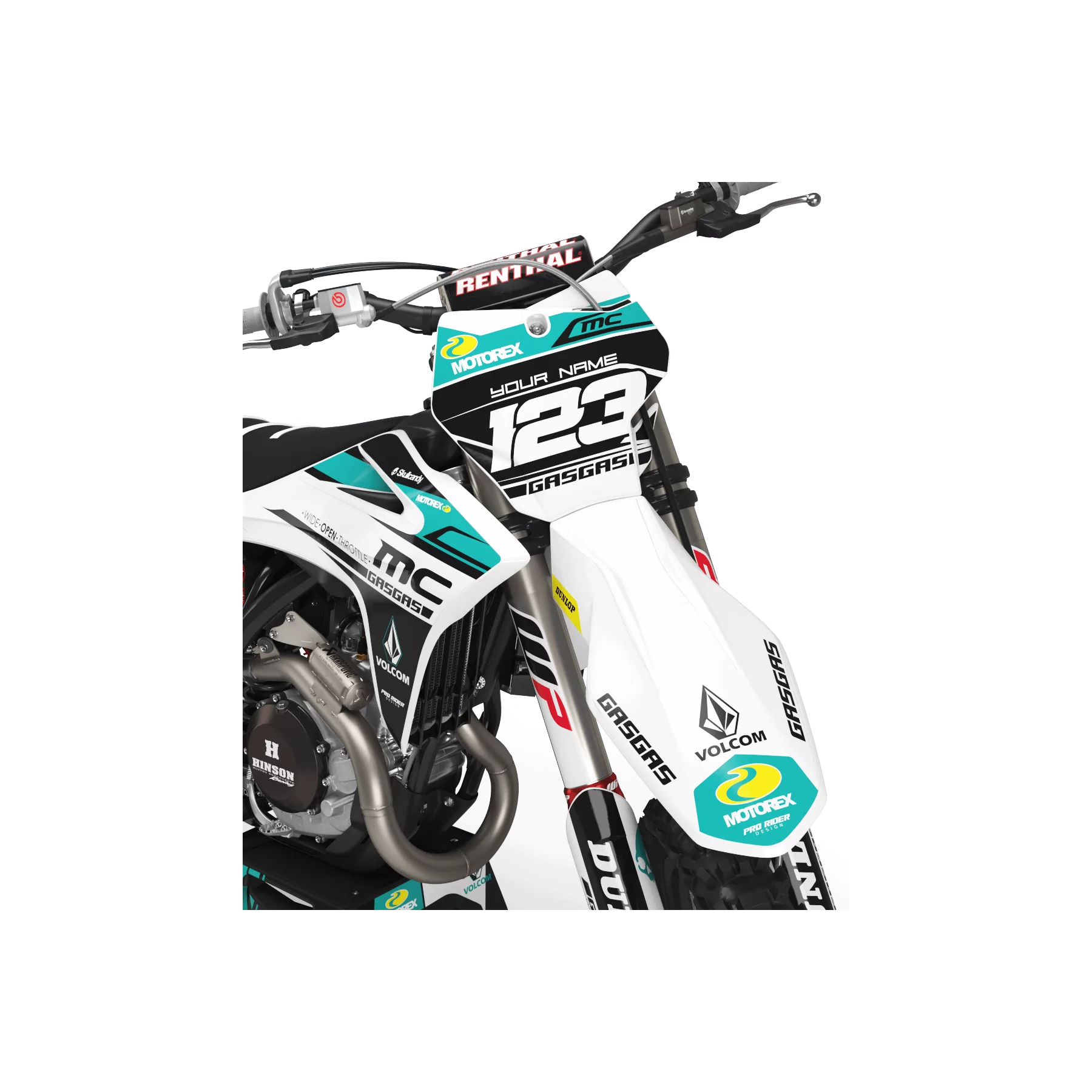 Motorrad DEKOR KIT DECO PERSO GASGAS MISTERY