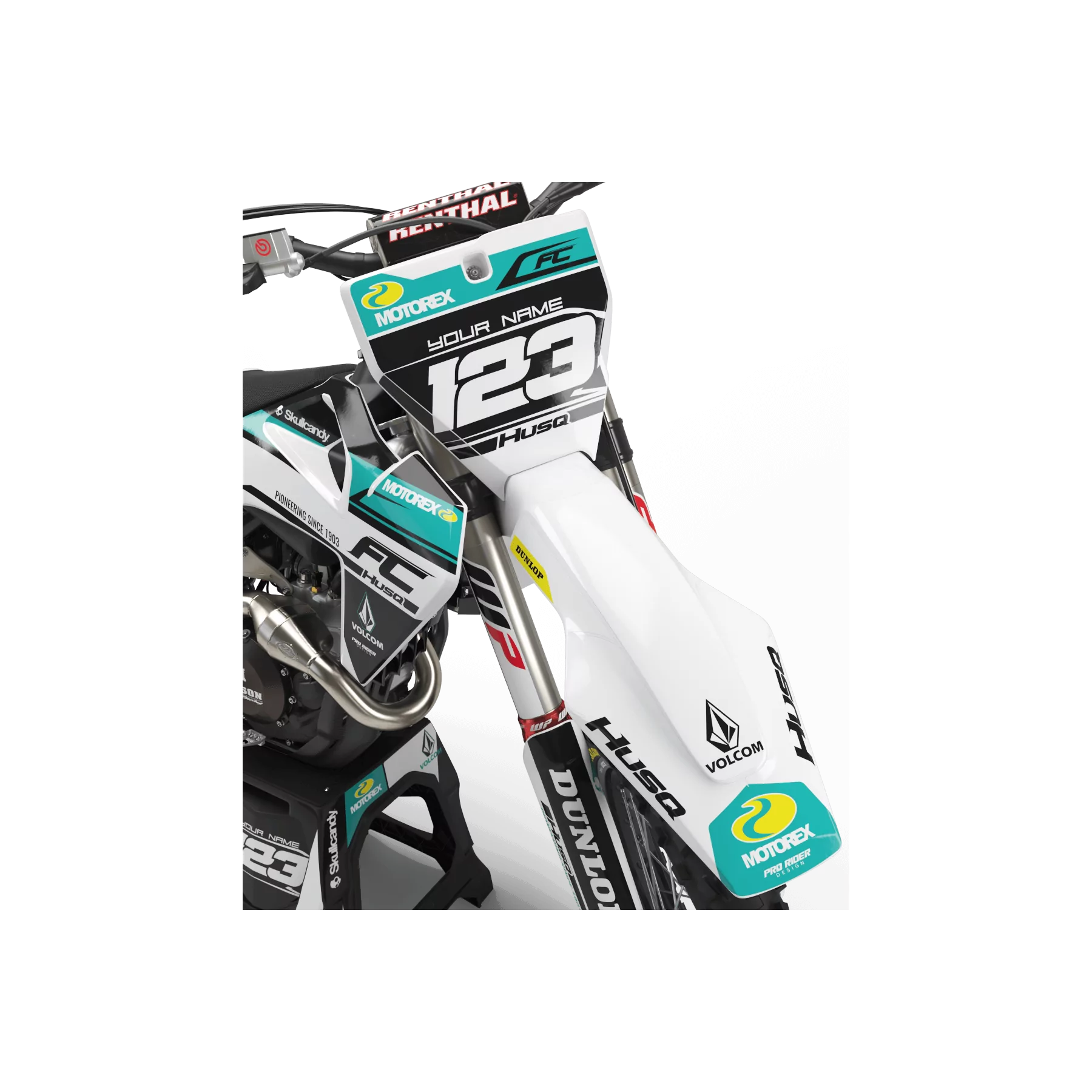 Grafiche moto GRAFICHE Motocross PERSONALIZZATE HUSQVARNA FOSTERS