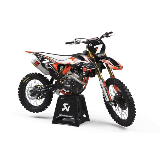 Stickerset moto STICKERSET Motocross PERSO KTM FENTY