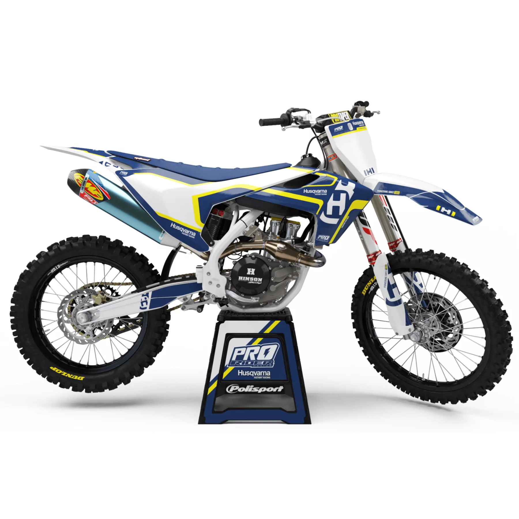 Kit adhesivos moto KIT ADHESIVOS Motocross PERSO HUSQVARNA KRONO