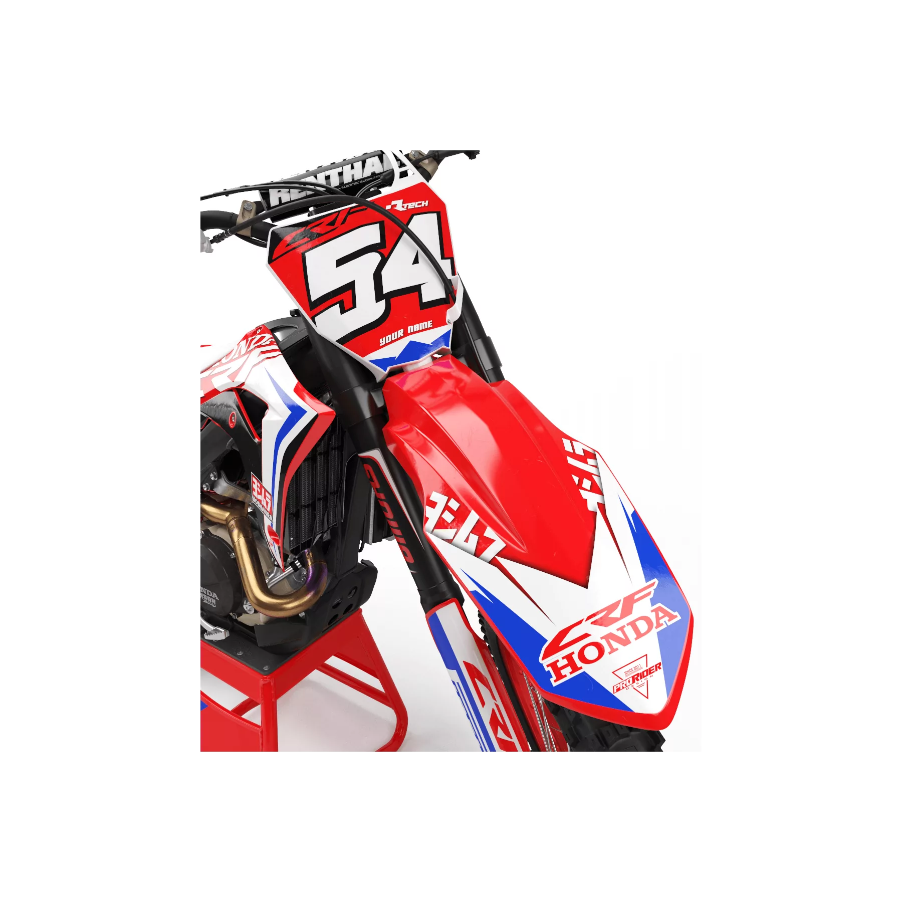 Motorcycle graphics graphics Motocross custom Honda Mx Stage