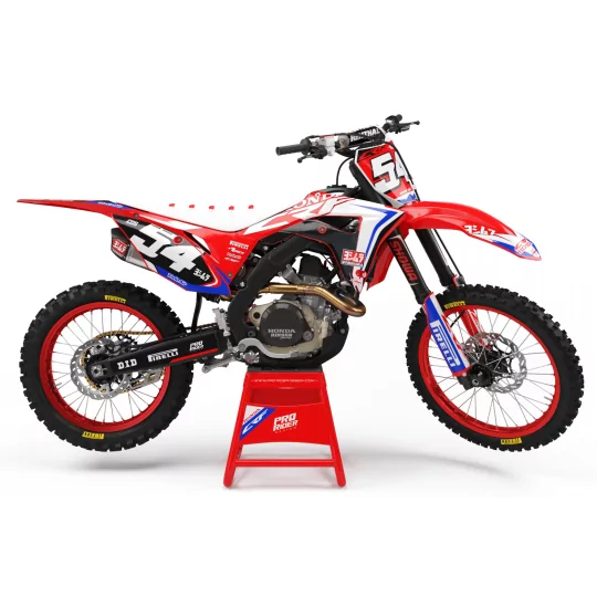 Kit adesivos moto Kit adesivos Motocross perso Honda Mx Stage