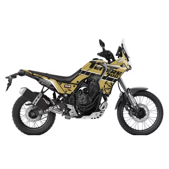 Motorcycle graphics graphics 700 ténéré asv sand