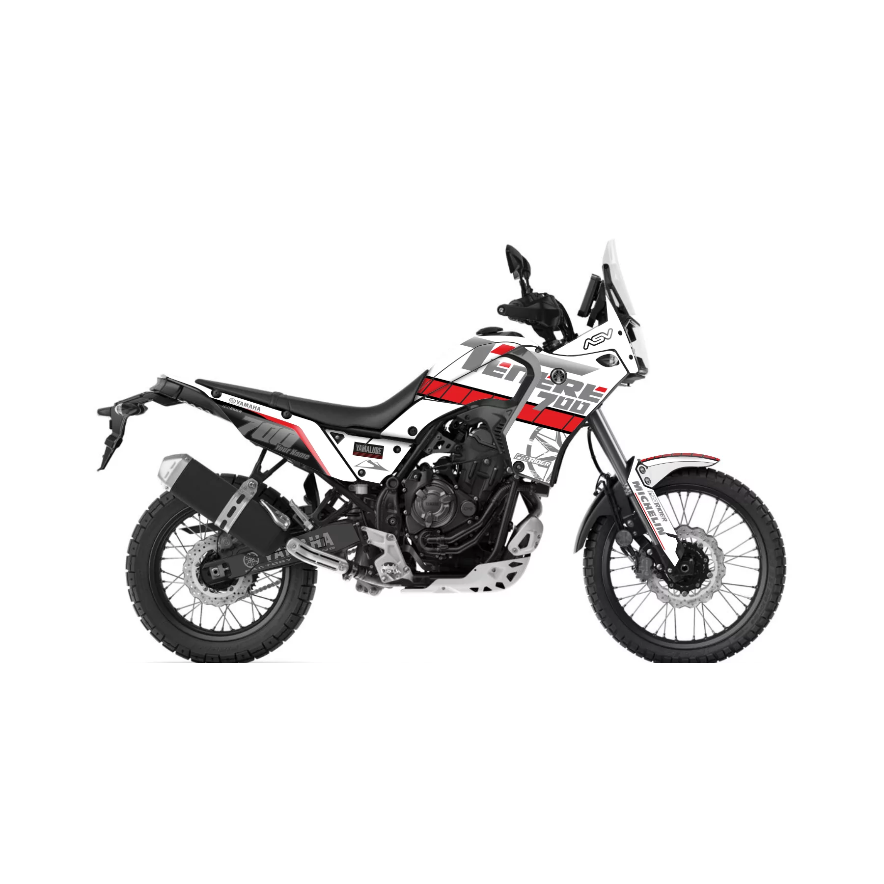 graphics motorcycle kit graphics 700 ténéré asv ICE
