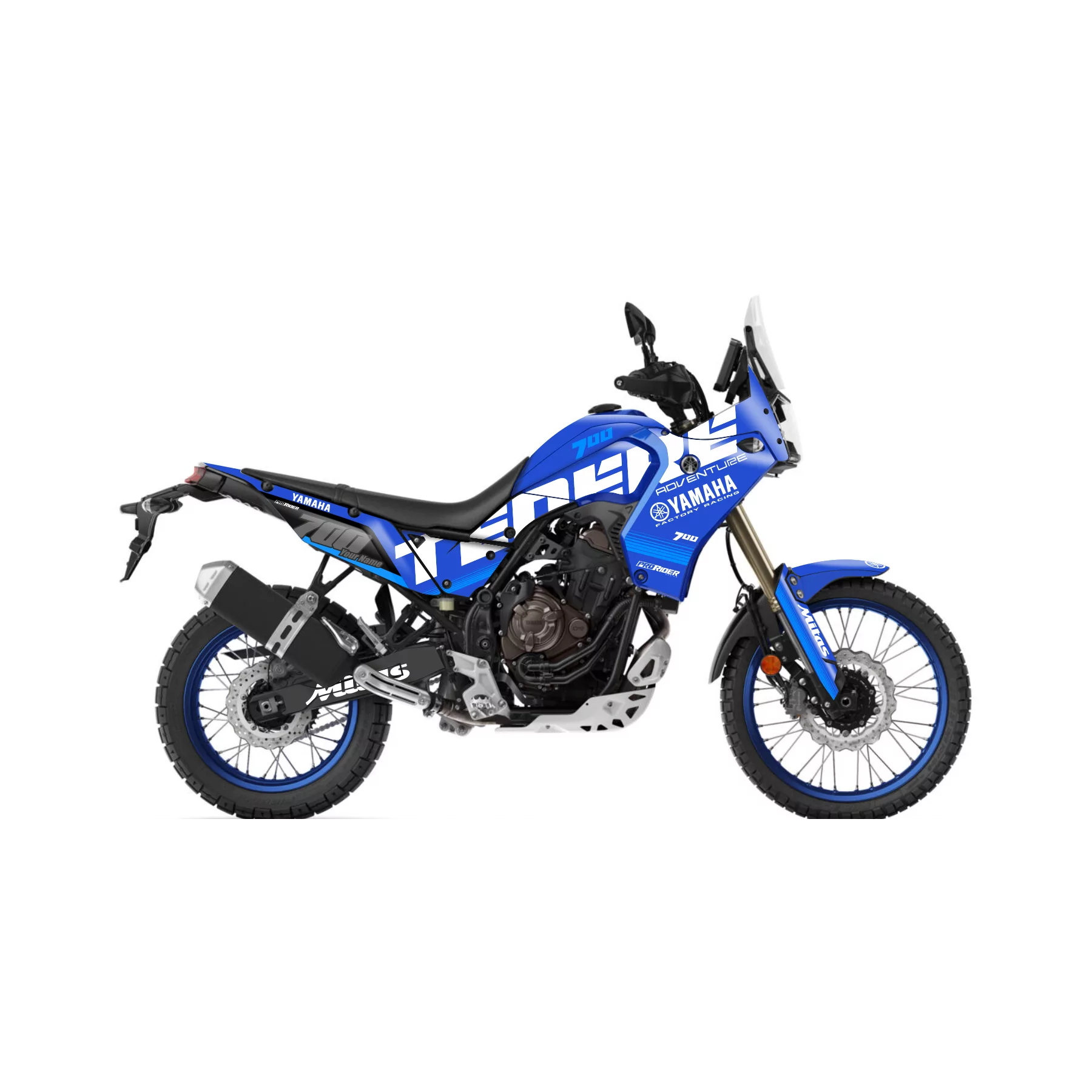 Kit adesivos moto Kit adesivos 700 ténéré mitas ICE